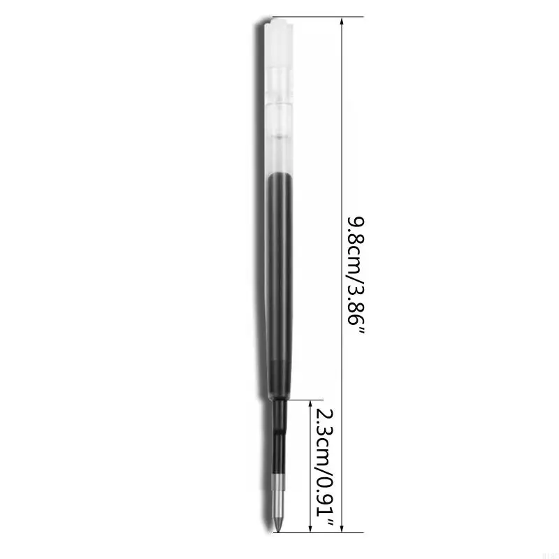 918C Bút Gel Có Thể Thu Vào Nạp Lại Màu Xanh/Đen Dành Cho Học Sinh Giáo Viên Nhân Viên Văn Phòng 10 Gói