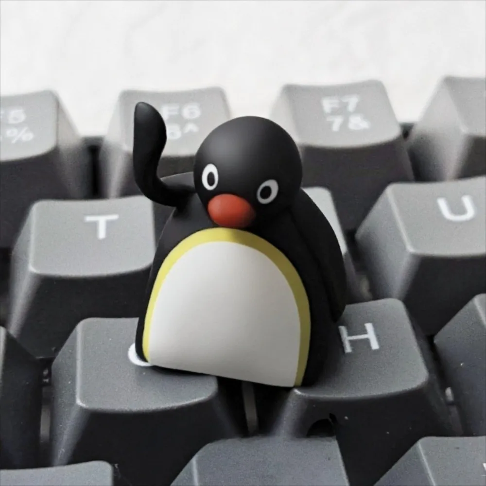 مادة الراتنج لوحة المفاتيح الميكانيكية أغطية المفاتيح تصميم الرسوم المتحركة التصميم الإبداعي أغطية المفاتيح شخصية تصميم لطيف غطاء مفاتيح واحد #5