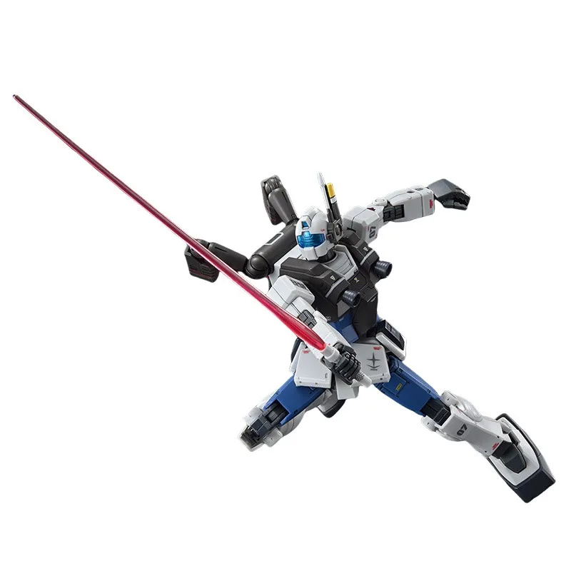 Bandai genuino RGM-79LV GM NIGHT SEEKER II HG Gundam Anime figura de acción juguetes de modelos de ensamblaje coleccionables adornos regalo niños