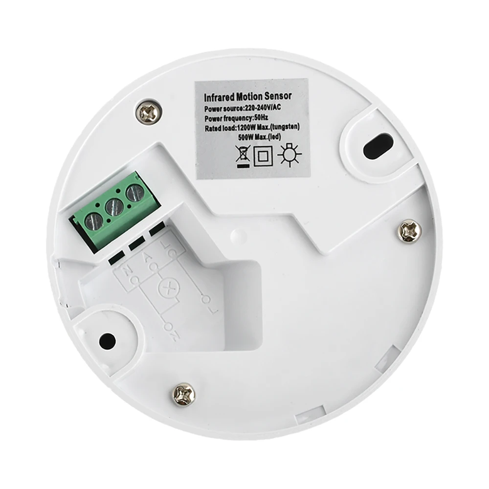 AC 220-240V LED Infrared Motion Sensor Detection Automatic Sensor Light Switch Household Infrared Human Body Sensor