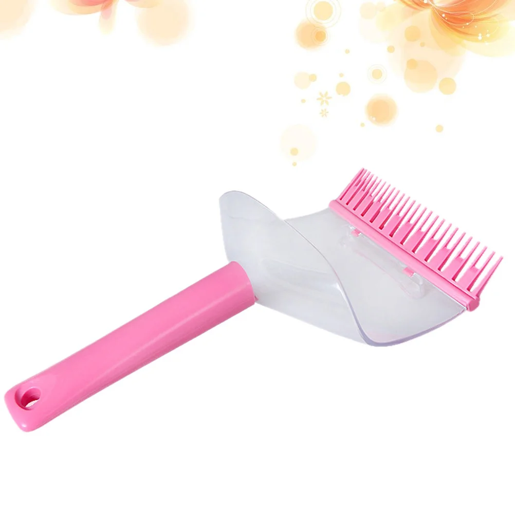 1PC Bang Schneiden Kamm Gerade Bang Trimmer Hairstying Trimmen Werkzeug DIY Haar Pony Kamm für Frauen Mädchen