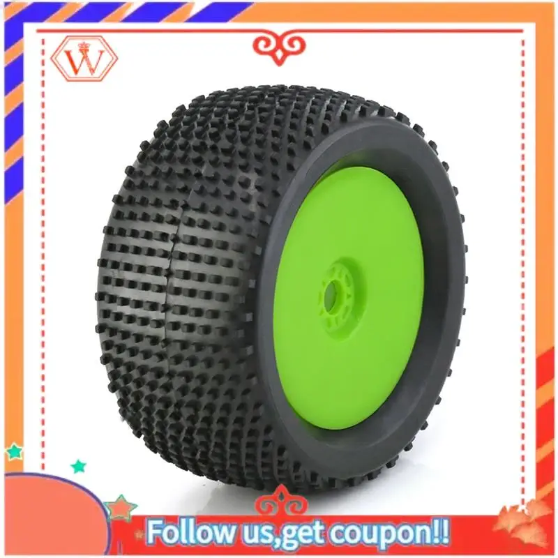 Durable 4Pcs 140Mm 1/8 RC Racing Car Off-Road Buggy Tire 17Mm Wheel Hex For ARRMA Traxxas Redcat Team Losi Kyosho HPI HSP