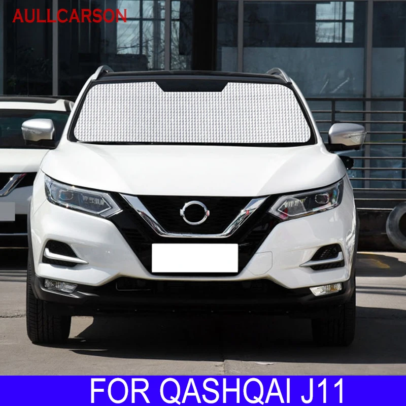 

For Nissan QASHQAI J11 Sunshades UV Protection Curtain Sun Shade Film Visor Front Windshield Cover Protector Car Accessories