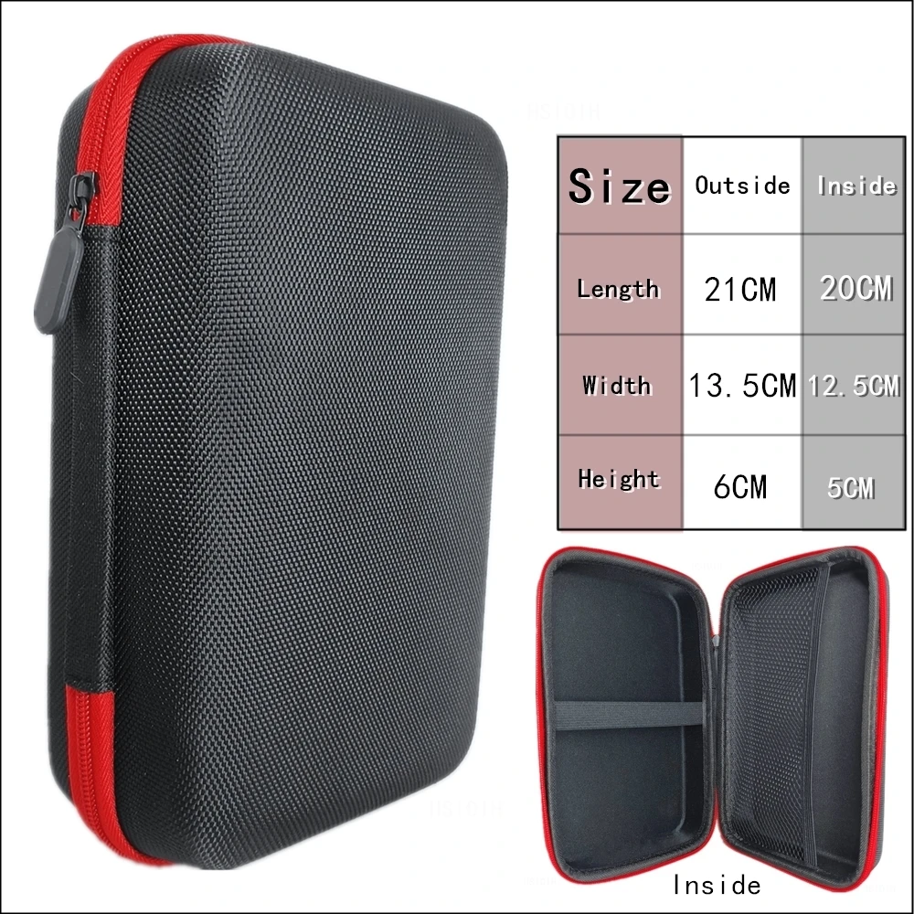 Big Digital Multimeter Bag Tool Bag For Headphone Bag Electric Vehicle Power Supply Bag EVA Box Case Digital  Cable Storage Bag