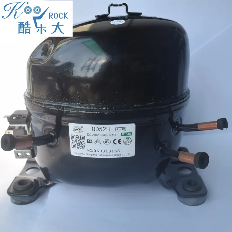 R134A ضاغط الثلاجة والفريزر 43H75H91HQD110AK318AK358H388H168H تبريد عالي الكفاءة #1