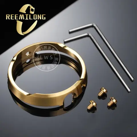 40 mm svart rostfritt stål herrklocka med safirglas, vattentät för Seiko nh34 nh35 nh36 nh38, urverk, 28,5 mm urtavla, YACHT-MASTER 10 best sales Seiko Tuna klockboett - №4