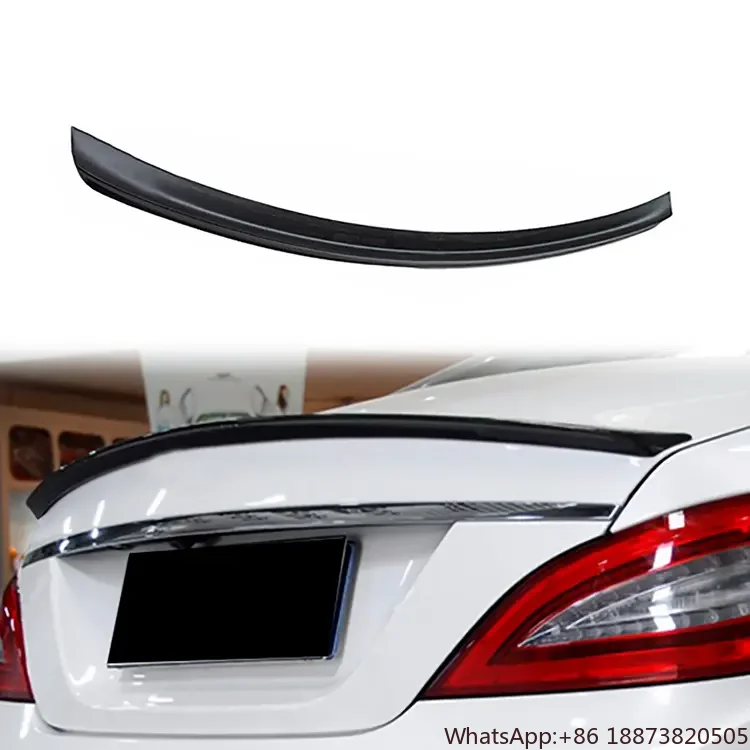 

Автозапчасти, спойлер в стиле AMG из углеродного волокна для заднего крыла CLS W218 2012, автозапчасти