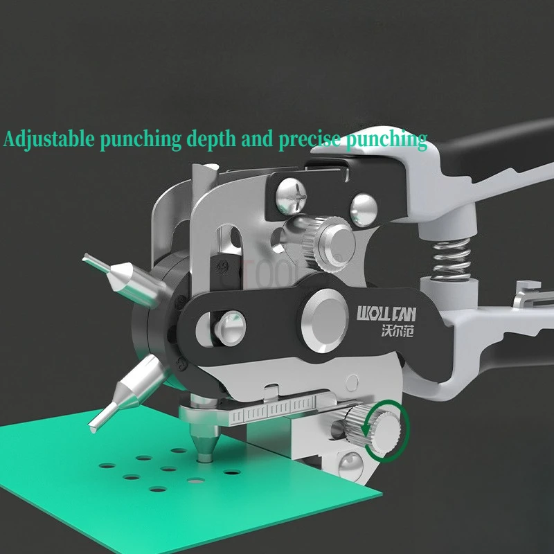 

Щипцы для пробивания твердой доски, ручные кожаные отверстия, регулируемый дырокол, растачивание кожи, ручные инструменты, легкие перфорационные щипцы