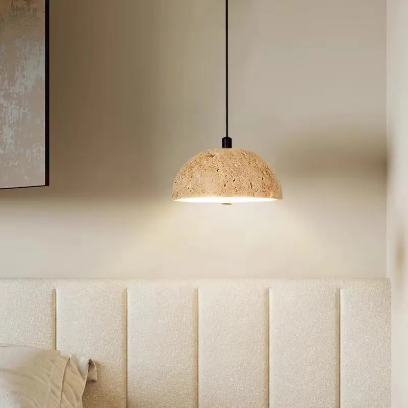 Modern Yellow Travertine Restaurant Dining Room Chandelier Ceiling Light Master Bedroom Room Decor