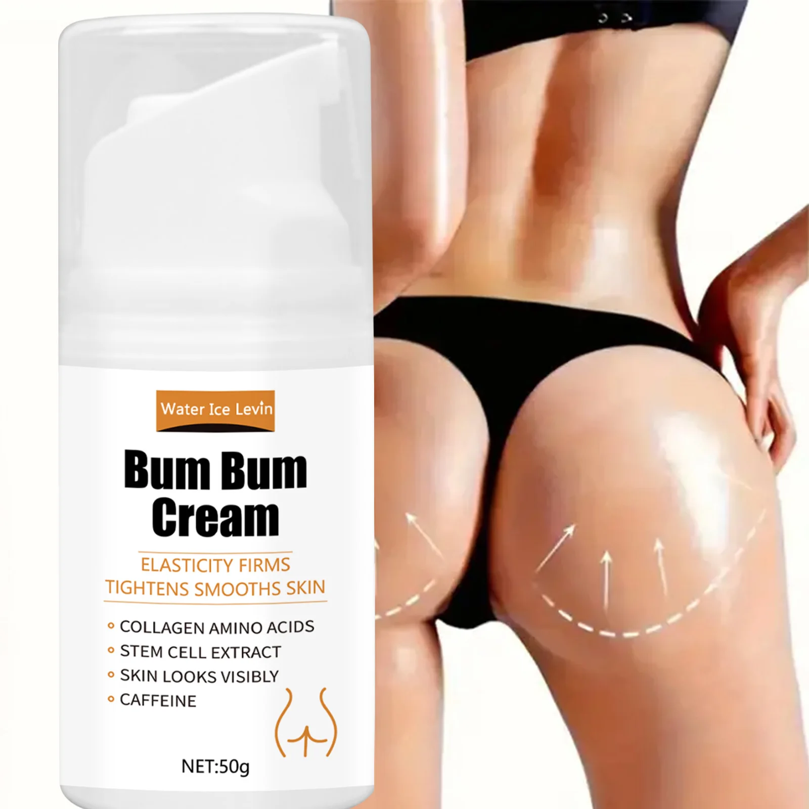 1 booty lift, firming lift to remove cellulite Body Care Rapid Growth Plump booty serum with collagen sexy curves