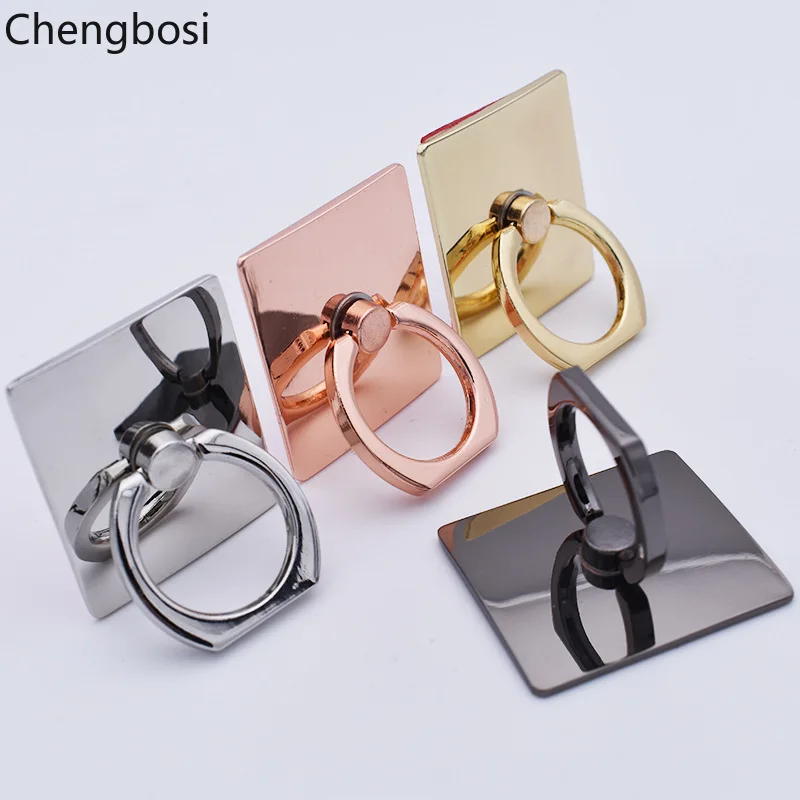 Finger Phone Holder Stands Square Grip Smartphones for Iphone X MAX XR 7 8 6S Xiaomi Mi8 6 Plus Cell Mobile Phone Ring Holder