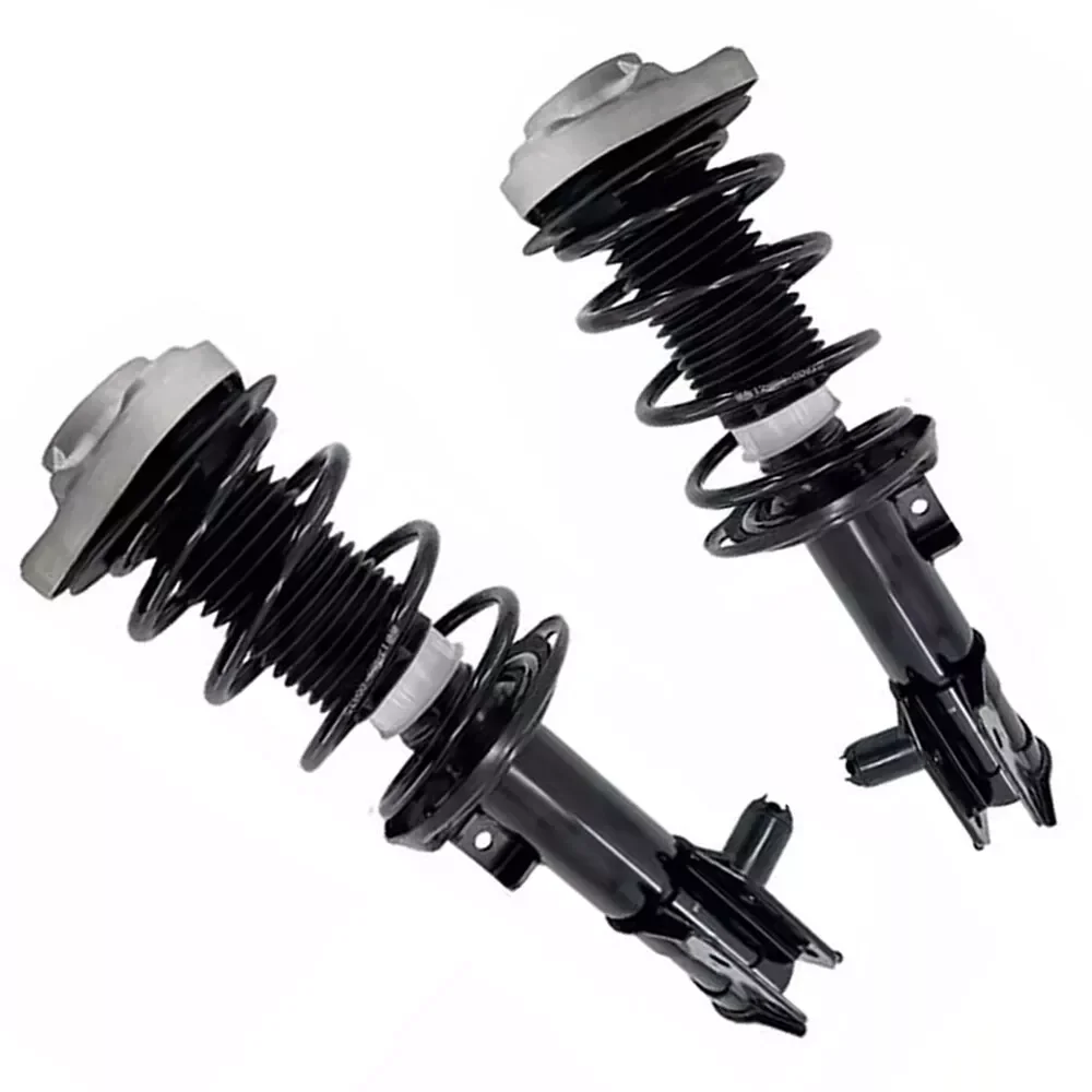 2X مجموعة دعامات الصدمات الأمامية لمرسيدس W212 W218 CLS63 E63 AMG 4Matic ADS #2