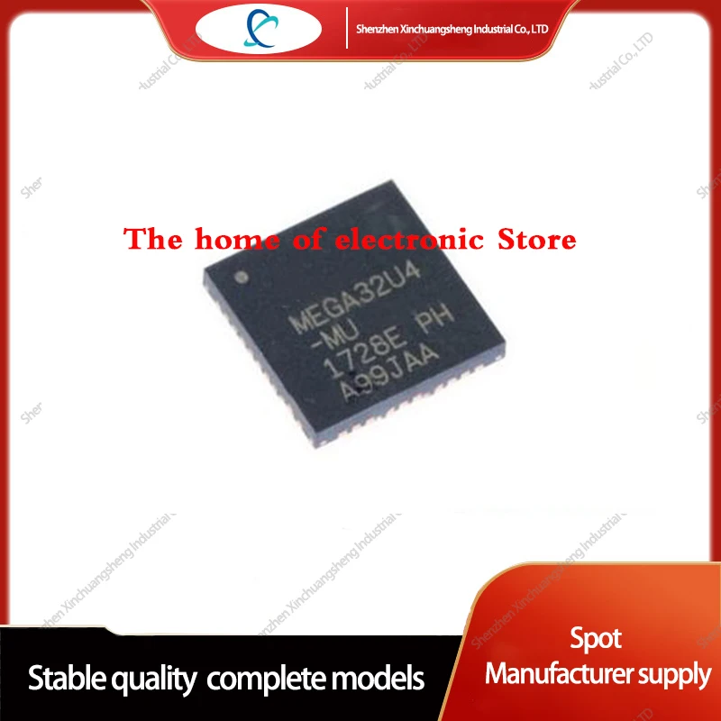 

5PCS ATMEGA32U4-MU ATMEGA32U4 VQFN-44-MCU 8BIT 32KB FLASH 44VQFN