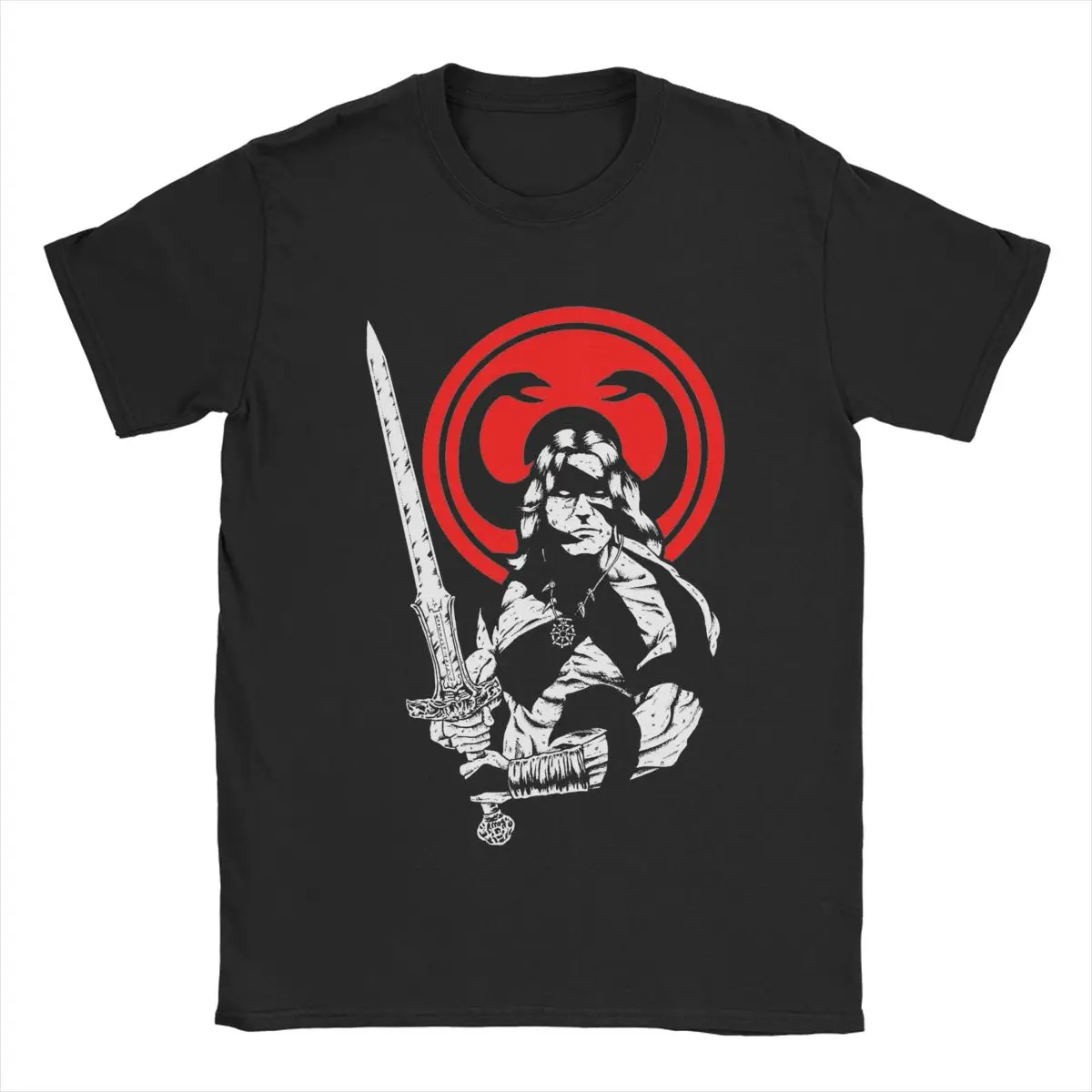 Conan The Barbarian Men's T Shirt Novelty Tee Shirt Short Sleeve Round Neck T-Shirts Pure Cotton New Arrival Tops