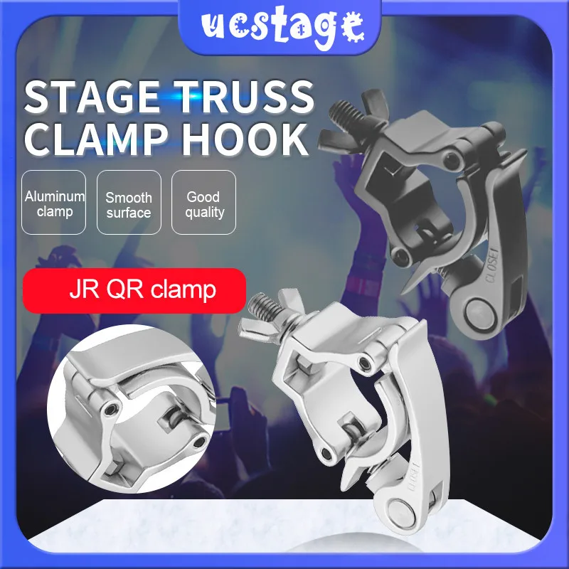 Braçadeira Braçadeira de Liberação Rápida de Alumínio 32 35 mm Tubo Braçadeira de Liberação Rápida para F24 Truss Palco Acessórios 13 Pcs jr qr