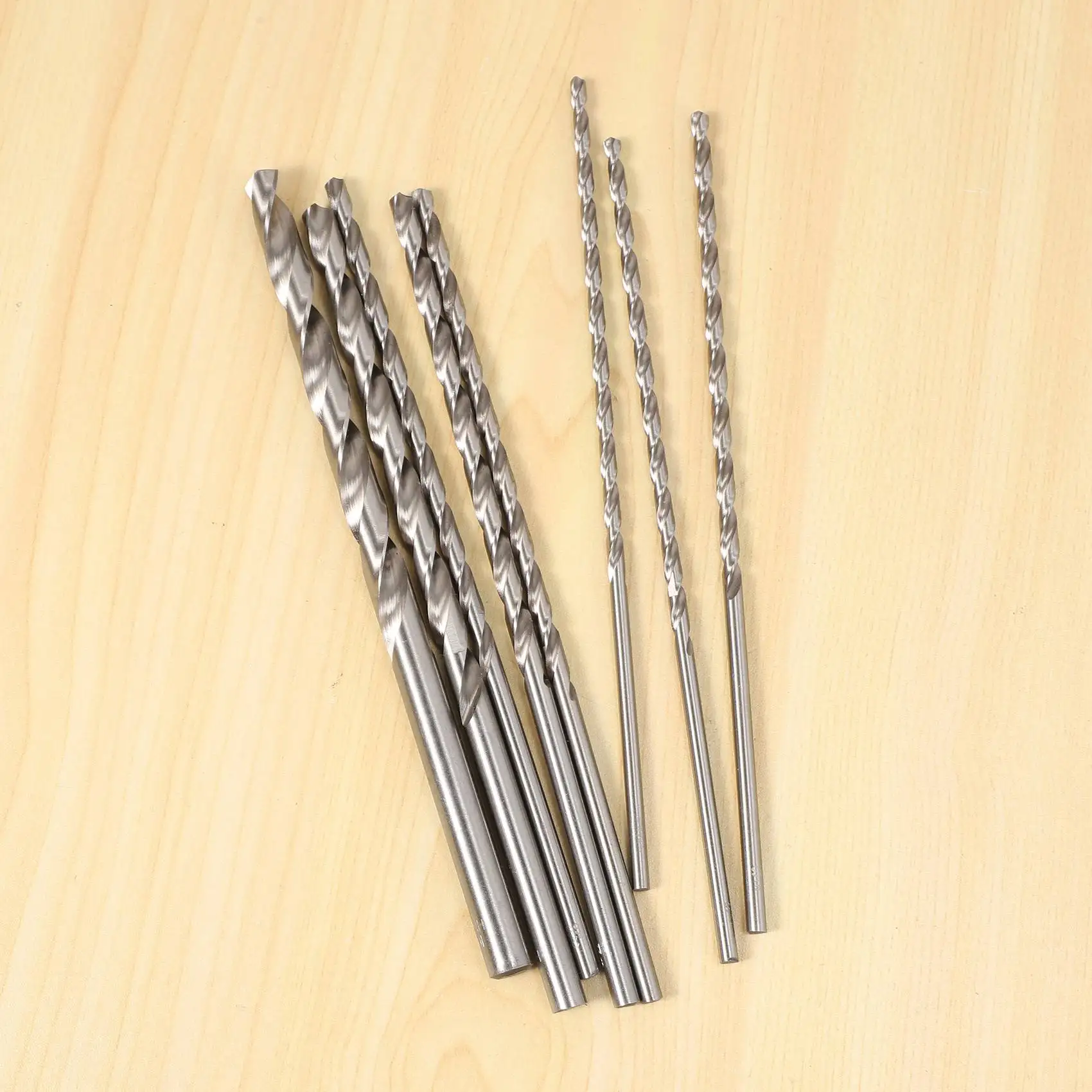 

4-10Mm Extra Long 200Mm HSS Twist Drill Straigth Shank Auger Drilling Bit Tool-AT64