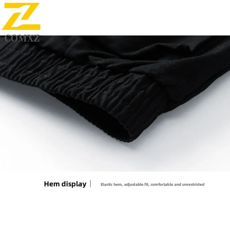 معطف COMXZ للرجال من القطن خفيف فاخر عالي الجودة للتخييم والتنزه سترات الوادي 2025 سترات خفيفة الوزن غير رسمية