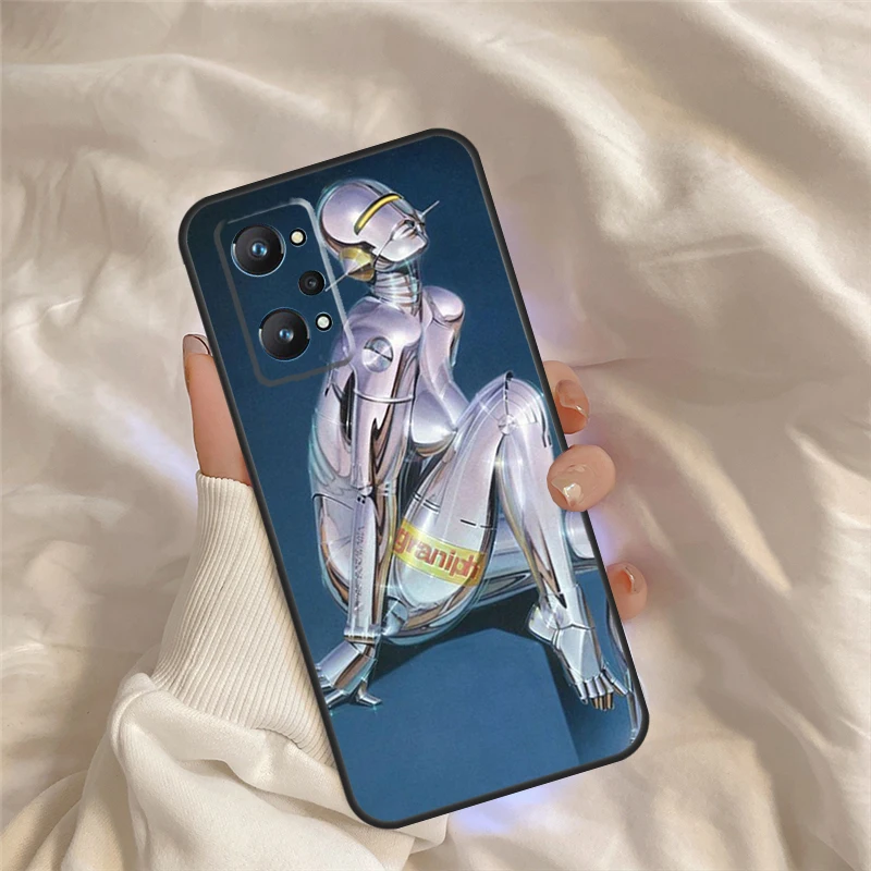 일본 아트 소라야마 케이스 Realme C75 C67 C63 C55 C51 C61 C53 C35 C65 C71 10 11 12 13 14 Pro Plus GT6 GT7 Pro 용