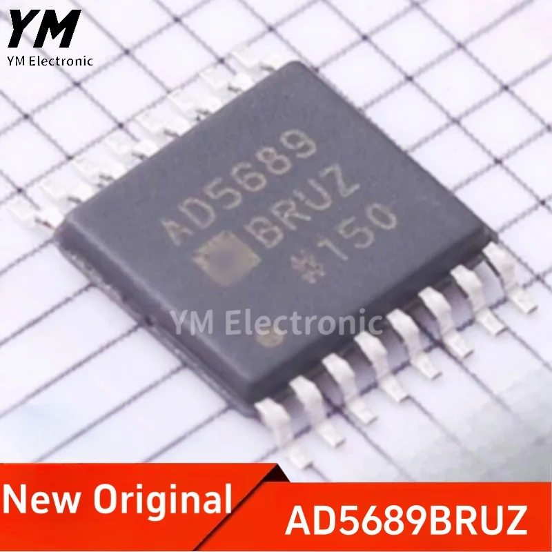 

New Original AD5689BRUZ AD5689BRUZ-RL7 TSSOP-16 Dual 16/12 bit nanoDAC+chip