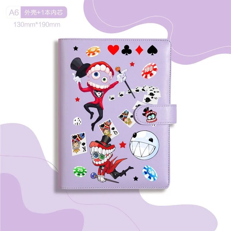 The Amazing Digital Circus Pomni Gangle Ragatha Ragatha creative cartoon ledger student convenient binder notebook birthday gift