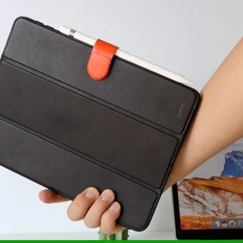 U55C Zelfklevende PU Pen Clip Potloodhouder voor notebook Tijdschriften Kalenders Clipboar