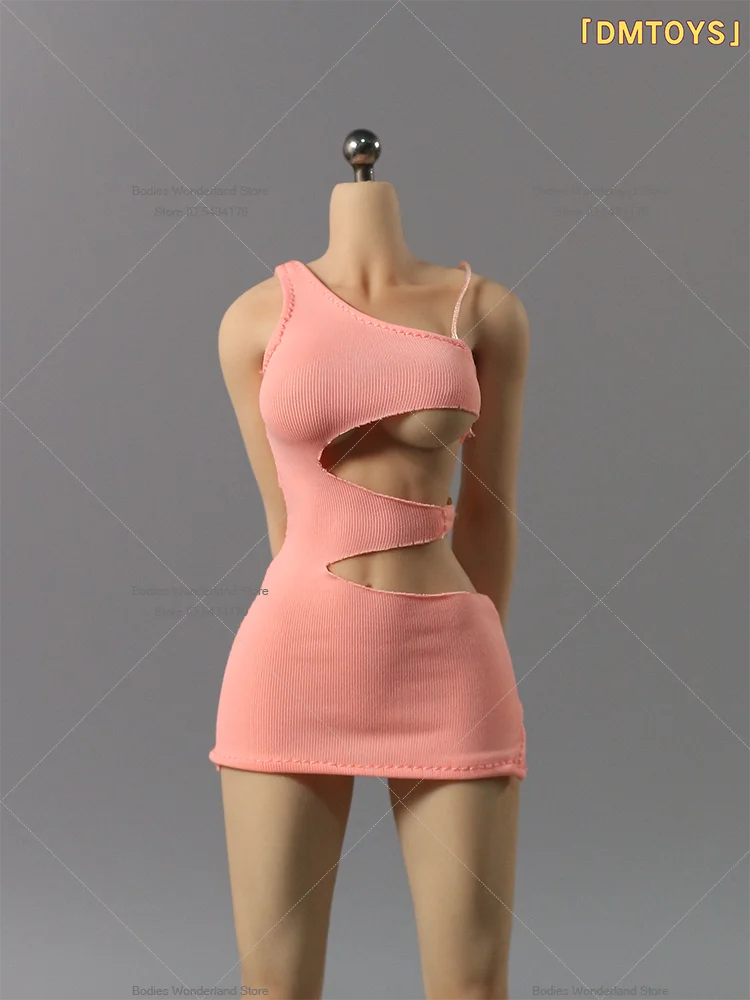 متوفر DMTOYS 1/6 مقياس أنثى الجندي مثير الحمالات الجوف خارج الورك المعانقة فستان ل 12 بوصة عمل الشكل دمية الجسم