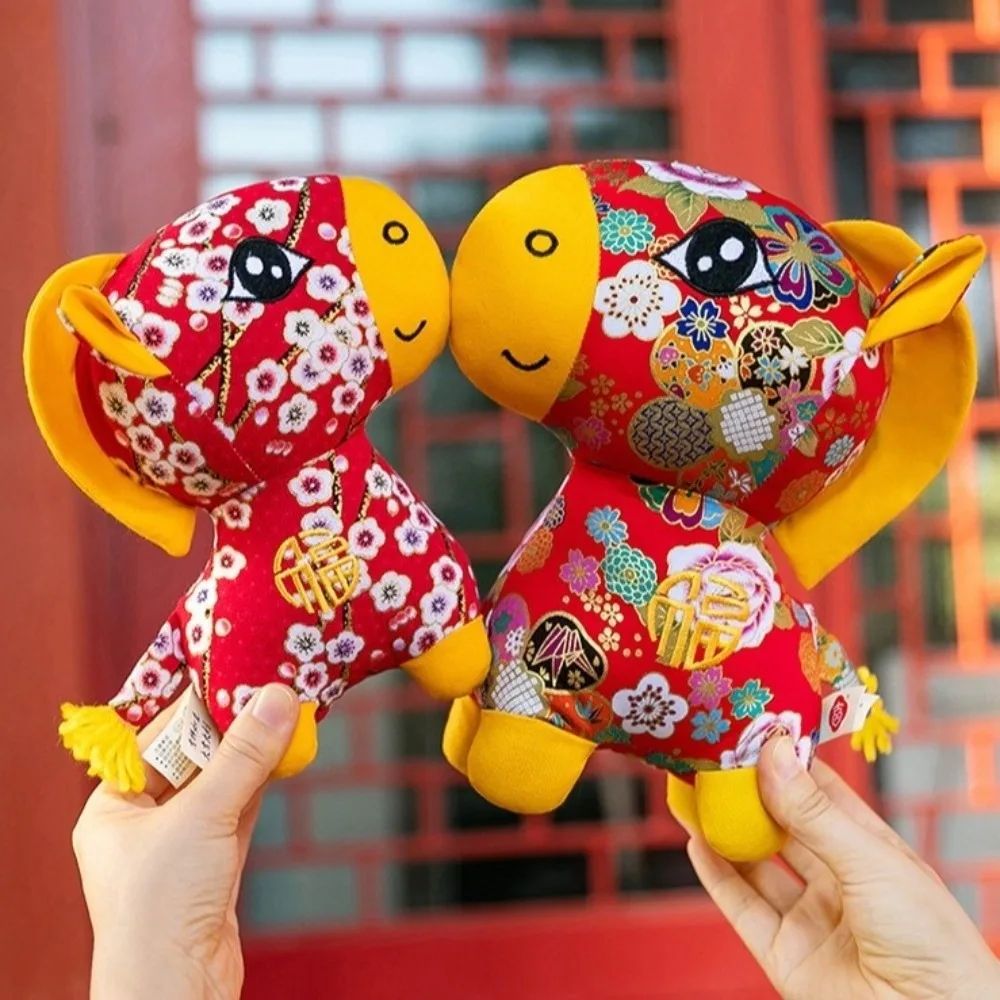 

Китайский стиль Лошадь Талисман Мягкая ПП Хлопок Плюшевая Лошадь Игрушка Мультяшная Пушистая Китайская Лошадь Плюшевая Кукла