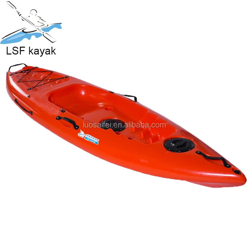 

LSF LLDPE Kayak 2.6m Small Plastic Fishing Lure Kayaks Satbilizer Pick Up At The Port