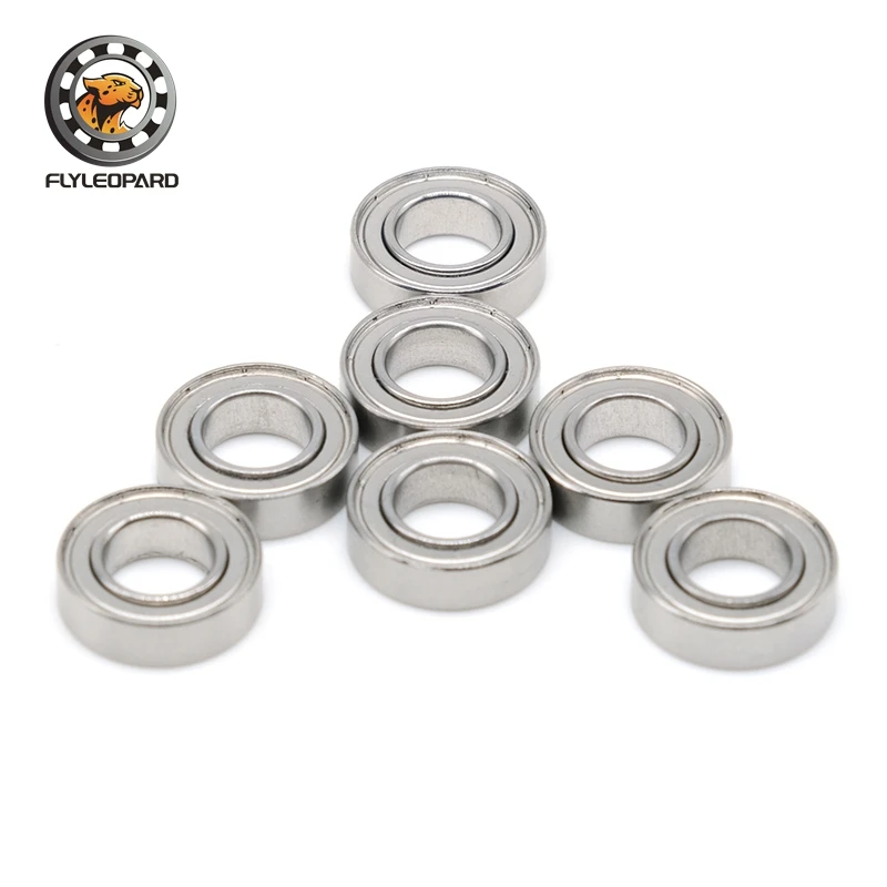 Rolamentos de esferas de aço inoxidável, rolamento S688ZZ, ABEC-7, 440C, 8x16x5mm, 10Pcs