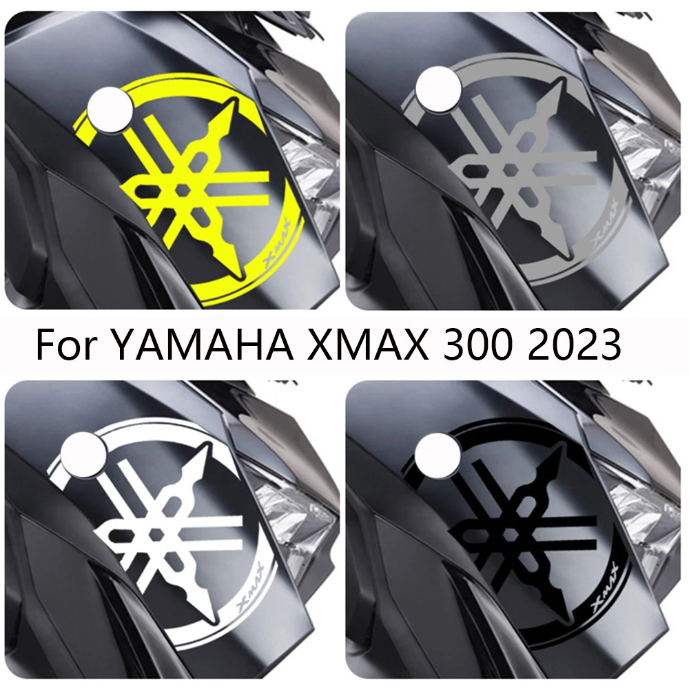 

For YAMAHA XMAX 300 Xmax 300 Motorcycle Accessories Scooter Front Side Strip fairing Stickers Waterproof Decals