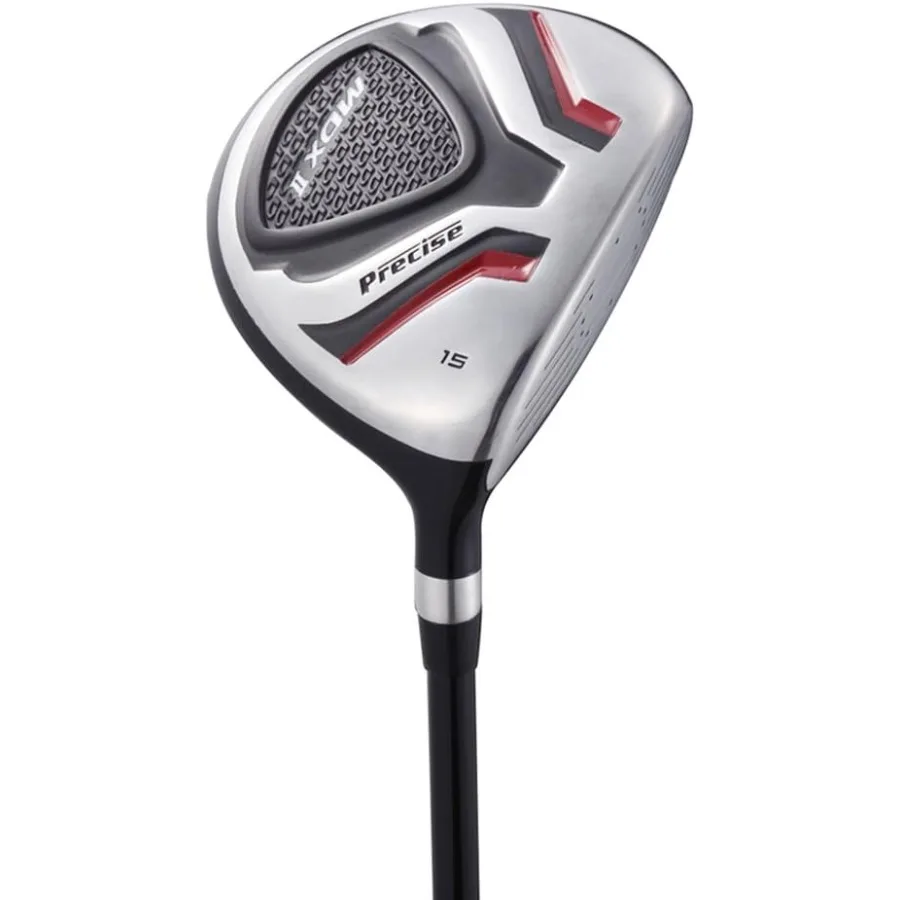 مجموعة نادي الجولف للمراهقين للأعمار 1316 نوادي الجولف للشباب لليد اليمنى واليسرى مع سائق من التيتانيوم من الفولاذ المقاوم للصدأ الهجين 7PW مكاوي مضرب