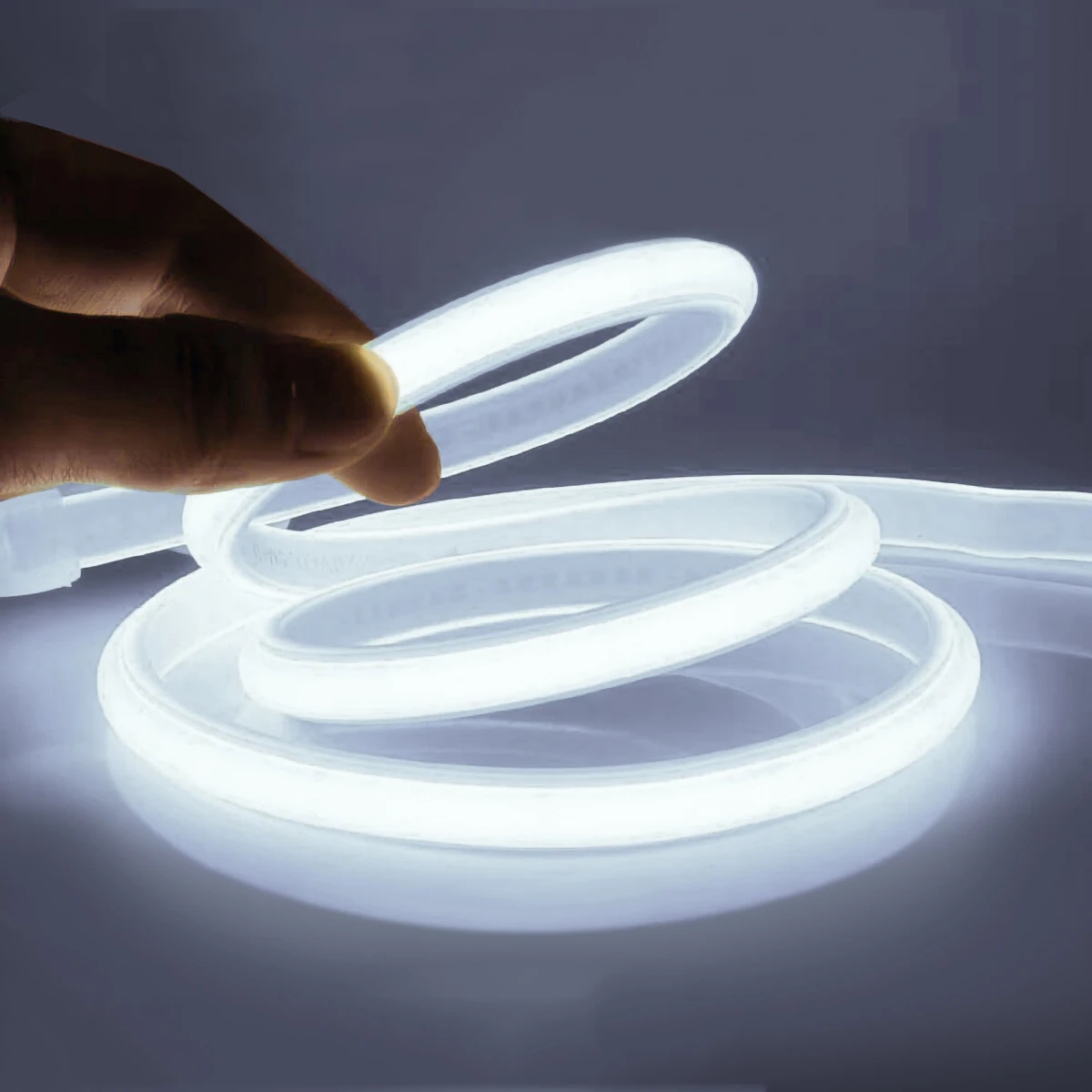 110V 220V Cob LED Band Im Freien Wasserdichte Weihnachten Dekor 5/10/20/30M Neon Led Streifen mit Schalter Garten Lichter Für Küche Zimmer