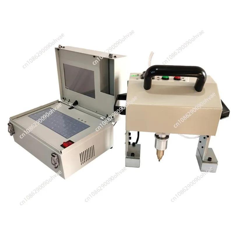 for 110V/220V Portable Metal Pneumatic Dot Peen Marking Machine For Frame/ Chassis Number  Code(90*30mm)