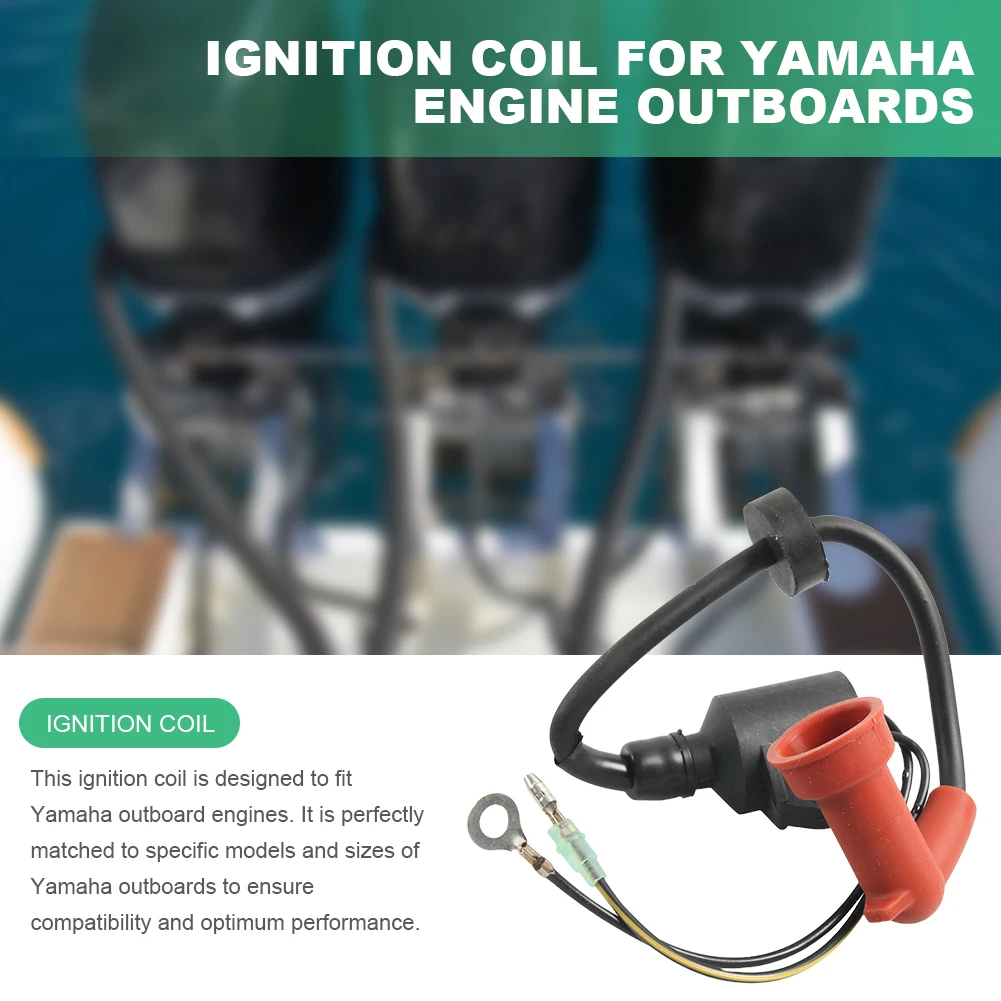 

Ignition Coil Module 63V-85570-00 Outboard Replacement Ignition Coil for Yamaha Outboard