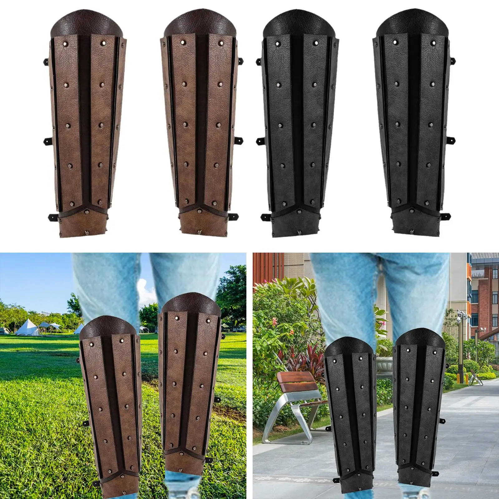 

Пиратские ботинки, чехлы для обуви в стиле стимпанк из искусственной кожи для тематической вечеринки, фестиваля Ларп