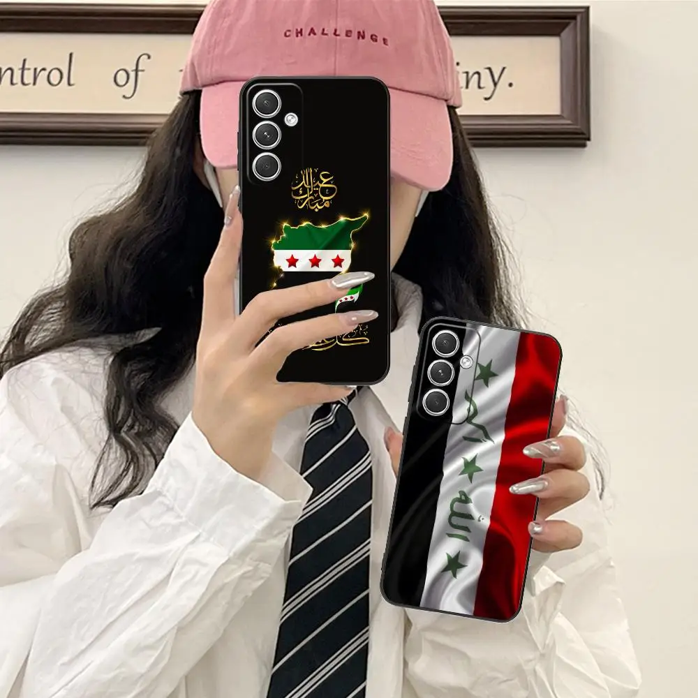 

Чехол для мобильного телефона с флагом Сирии для Samsung Galaxy S25 S24 S23 S22 S21 S20 Note20 Plus FE Ultra Colorful Cover Pretty Cover
