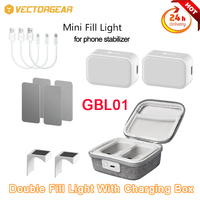 Vectorgear GBL01 Magnetic Mini Fill Light for DJI/OM5 /Zhiyun SMOOTH4/5/Feiyu Vimble Handheld Gimbal Stabilizer W/ Charging Box