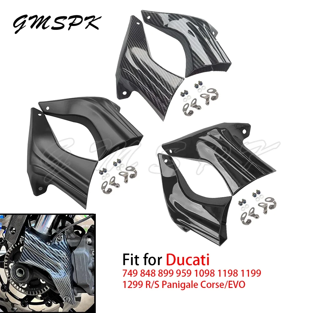 

Motorcycle Brake Caliper Air Cooling Ducts Fit for Ducati 749 848 899 959 1098 1198 1199 1299 R/S Panigale Corse/EVO