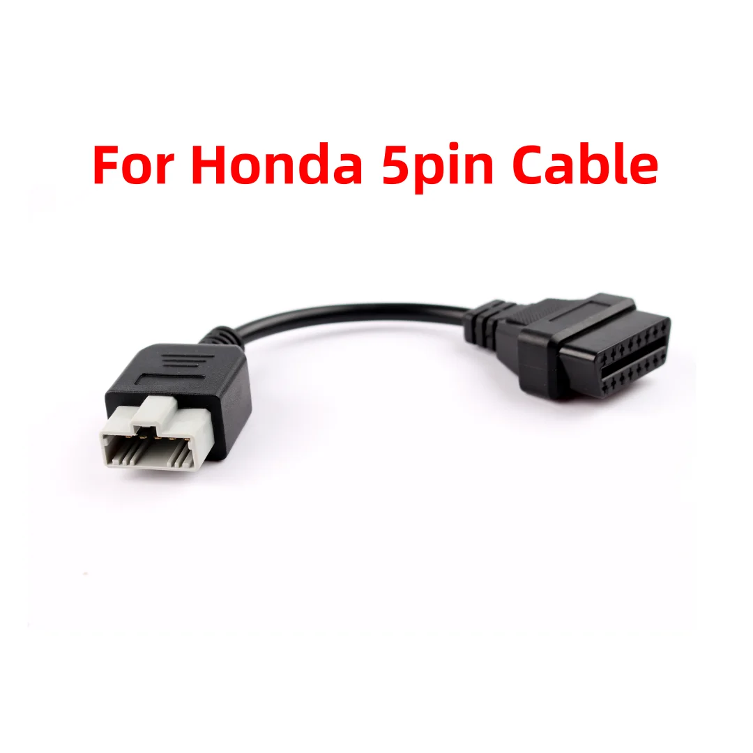 For Honda 3Pin For Honda 5Pin OBD OBD2 Adapter Connector Cable Diagnostic Cable To OBD2 To 16Pin Connector