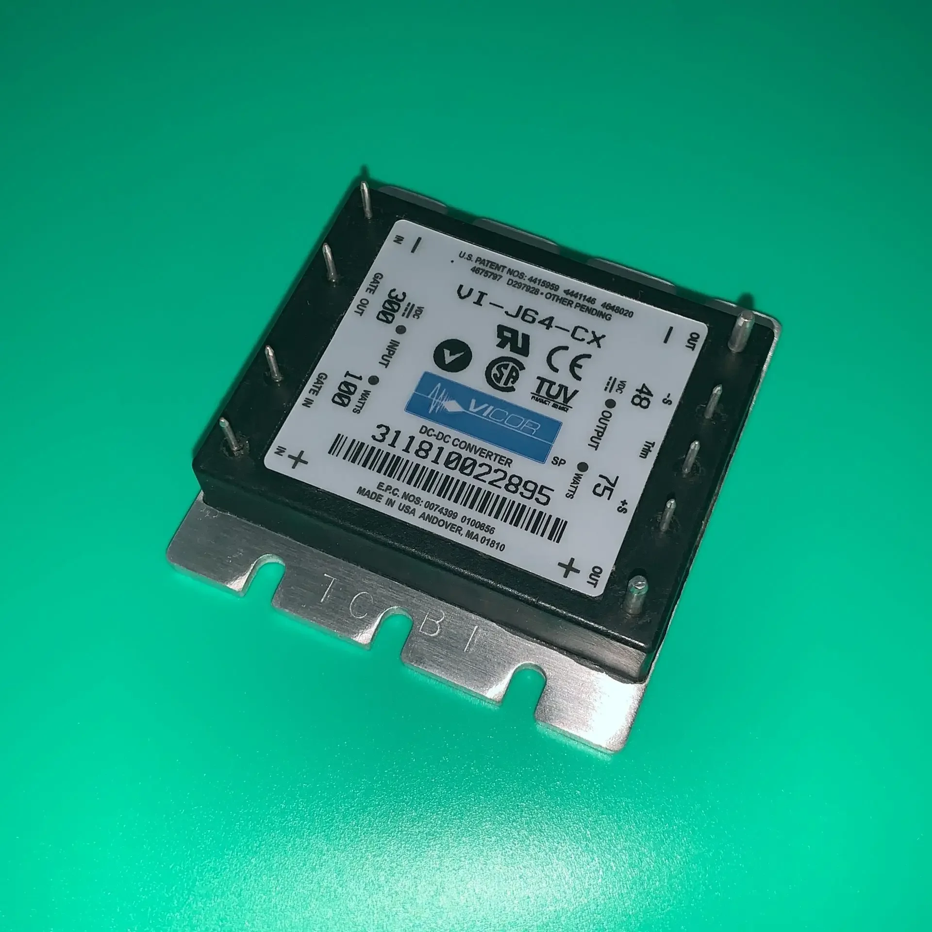 

VI-J64-CX DC-DC CONVERTER 48V 75W VI-J64CX MODULE IGBT DCDC Converters 25 to 100 Watts VIJ64CX VIJ64-CX VI-J 64-CX V1-J64-CX