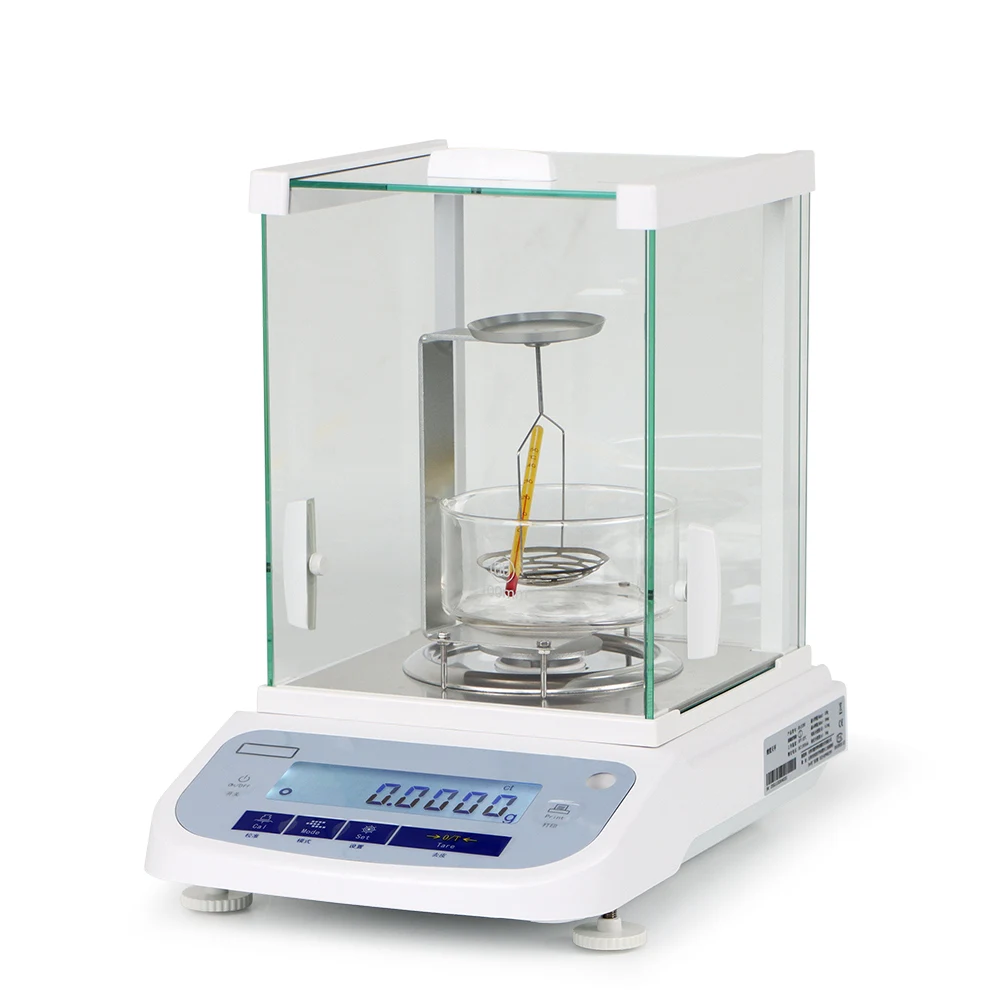 For Laboratory 120g/220g 0.0001g Analytical Balance Lab Density Balance High Accuracy Gold Density Analyzer Factory Price