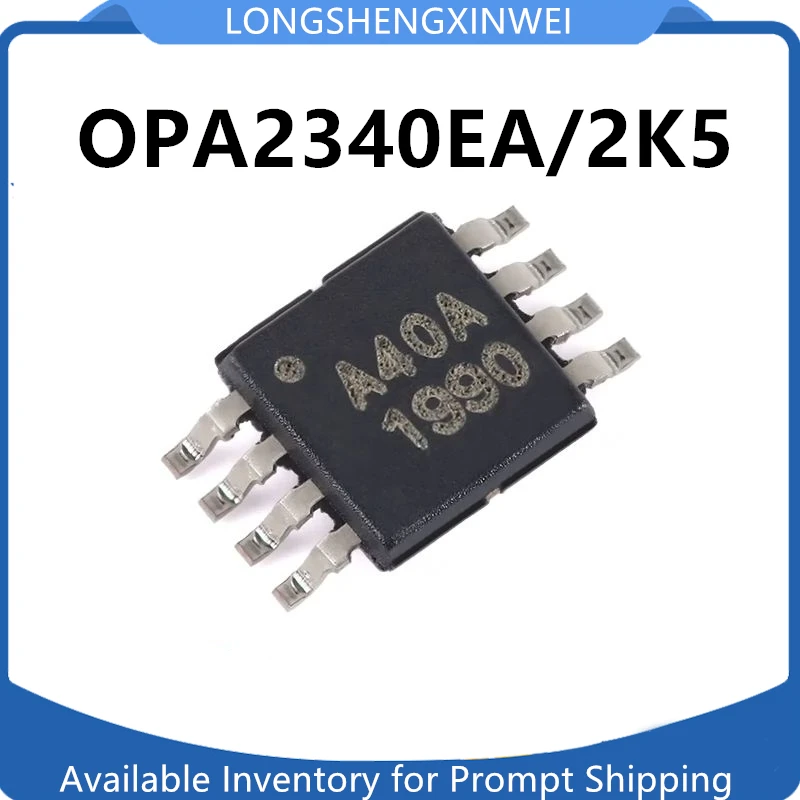 1PCS OPA2340EA OPA2340EA/2K5 Silk Screen A40A VSSOP8 New Operational Amplifier Original