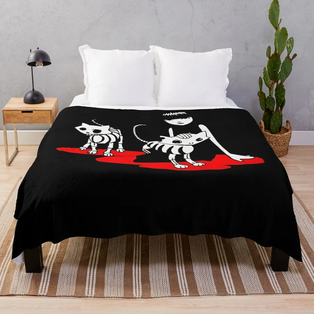 

Manga Comics Movies Emily Cartoon Logo Classic Anime Throw Blanket anime Luxury Blankets