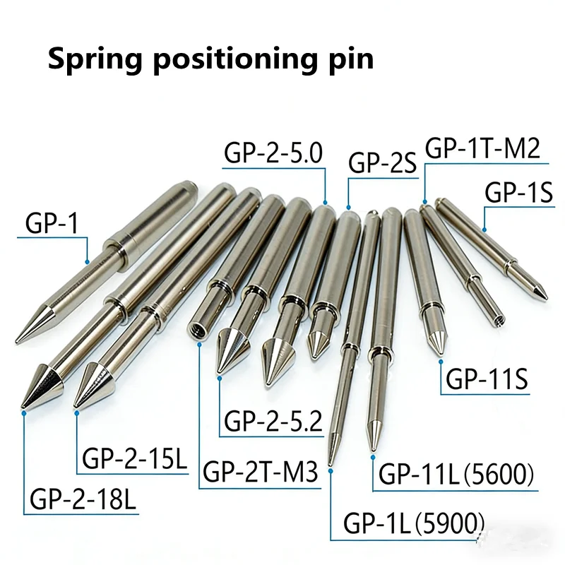 10PCS/Pack Elastic Positioning Pin 5.0mm Outer Diameter Elastic Column PCB Light Plate Support Pin Test Stand Accessories