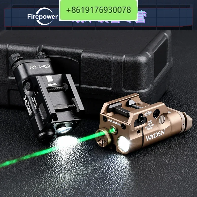 XC2 hanging laser flashlight stream light TLR laser aiming indicator SBAL gun light