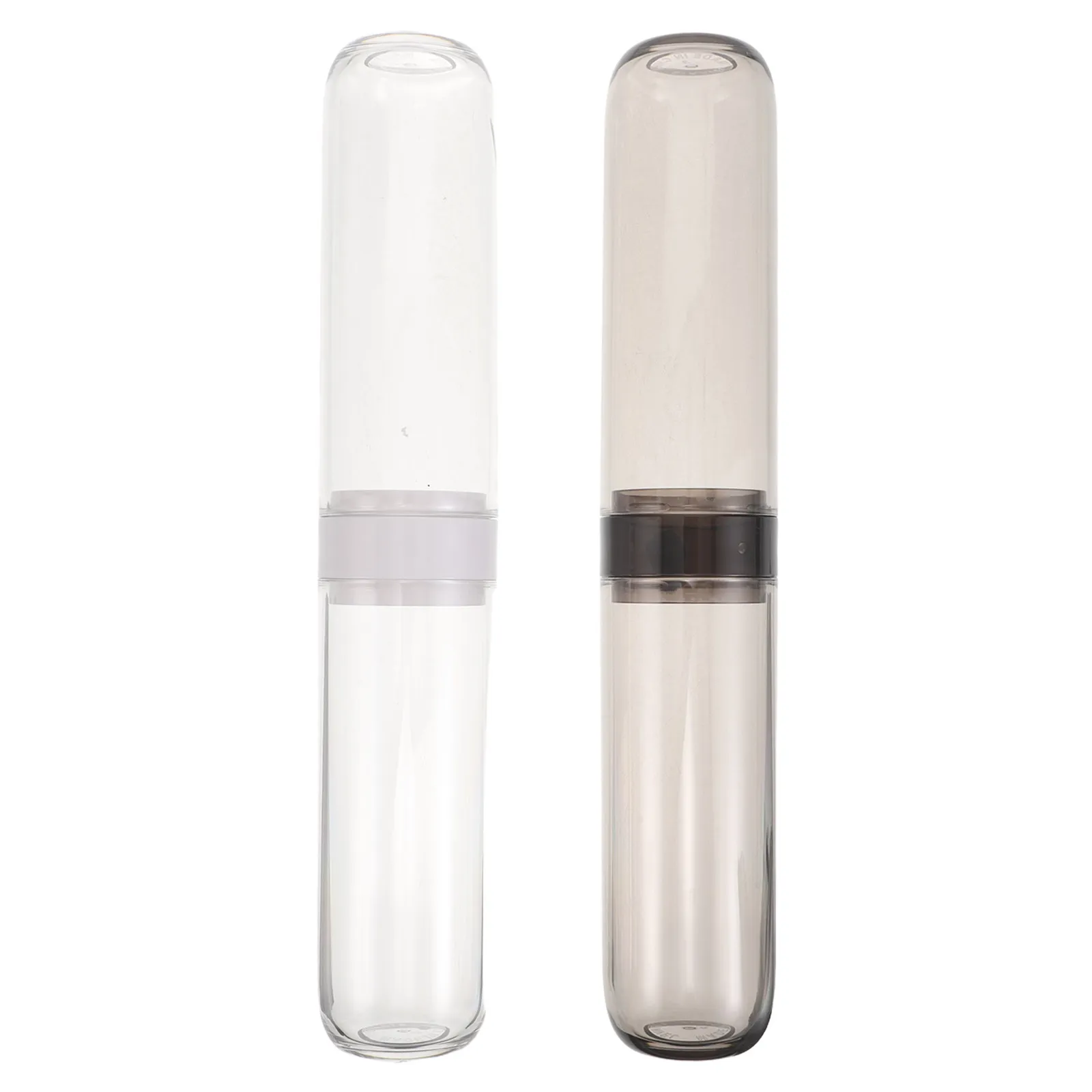 

2Pcs Portable Travel Toothbrush Holder Case Waterproof Toothpaste Container Electric Toothbrush Cup Travel Toothpaste Holder