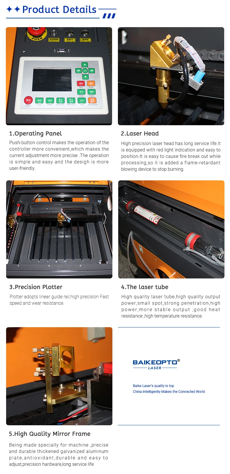 BK-K4030A Mini draagbare 4060 Co2 3D Crystal Laser subsurface graveermachine voor hout