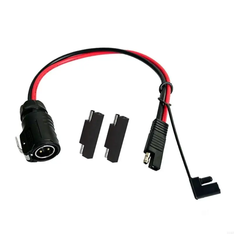 LP20 2 Pin Power Cable 10G 0-60V 40 Two-Wire Cable for Solar Port Connection, Solar Battery Linking, Vehicle Battery H8WD