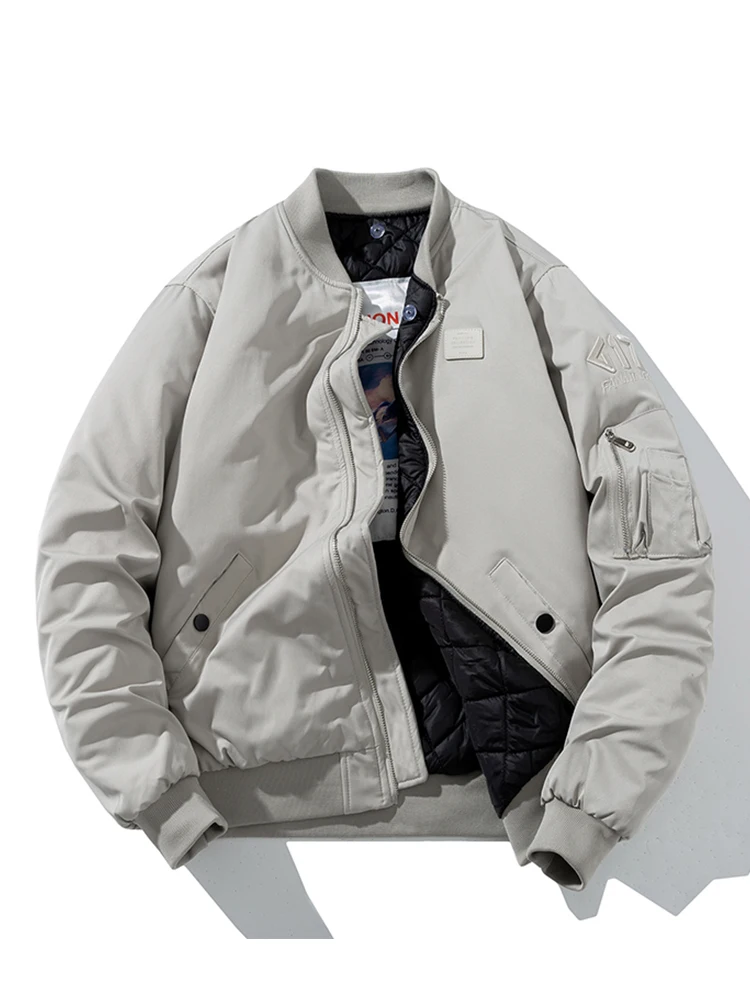 

Ретро-куртка в японском стиле, свободного кроя, из утолщенного хлопка, для мужчин, осенне-зимняя, теплая, молодежная, модная.