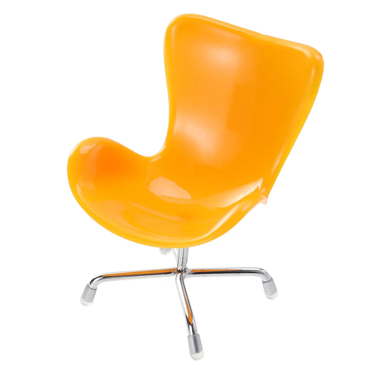 1 قطعة كرسي كمبيوتر صغير للحيوانات الأليفة الصغيرة البلاستيك قاعدة معدنية القنفذ قفص هامستر سطح أملس لطيف زخرفة الأثاث الصغير